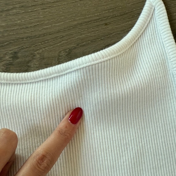 DONNI Rib Spaghetti Tank - Picture 4 of 5